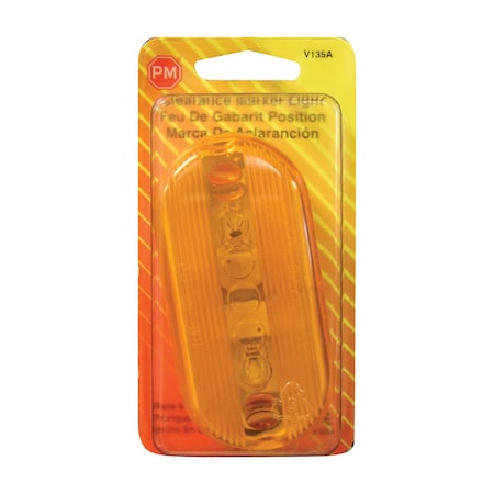 Peterson Peterson Amber Oblong Clearance/Side Marker Light V135A